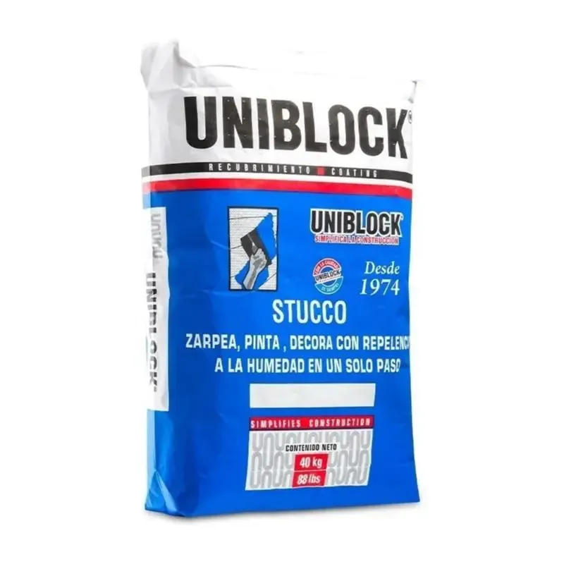 [ESTUC. UNIB] ESTUCO UNIBLOCK DE 40KG